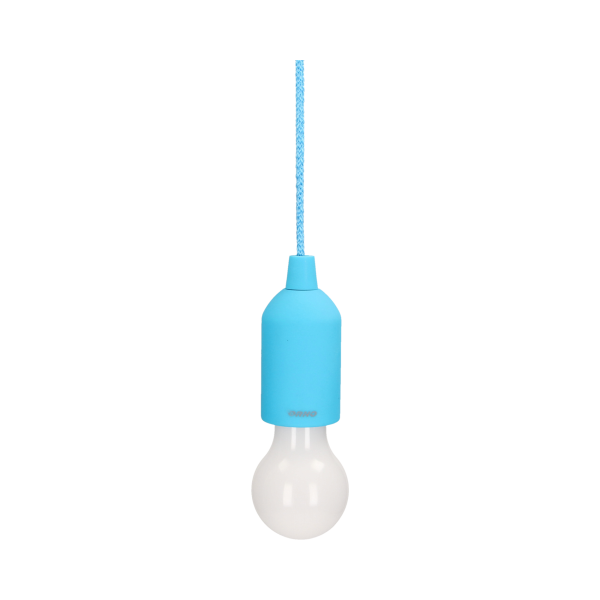 Pull LED light, turquoise