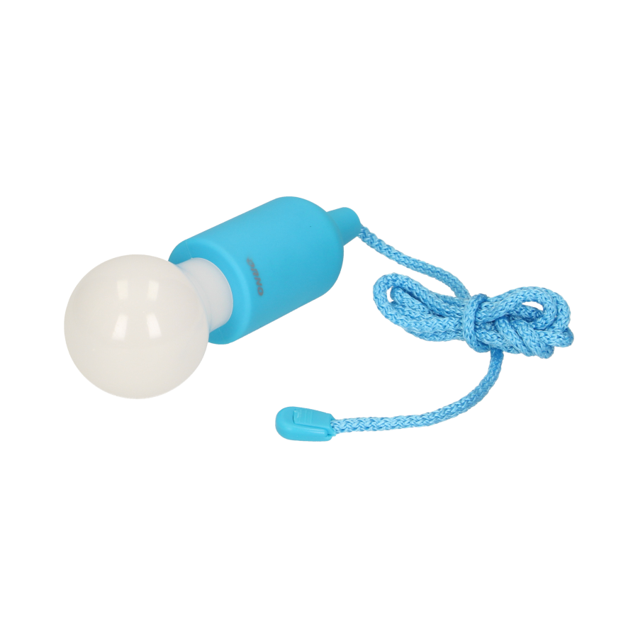 Bateryjna lampka nocna na sznurku 1W LED, 3 x AAA, turkusowa
