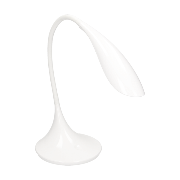 CIRRUS LED 4,5W, lampka biurkowa, 400lm, 3000K, biała