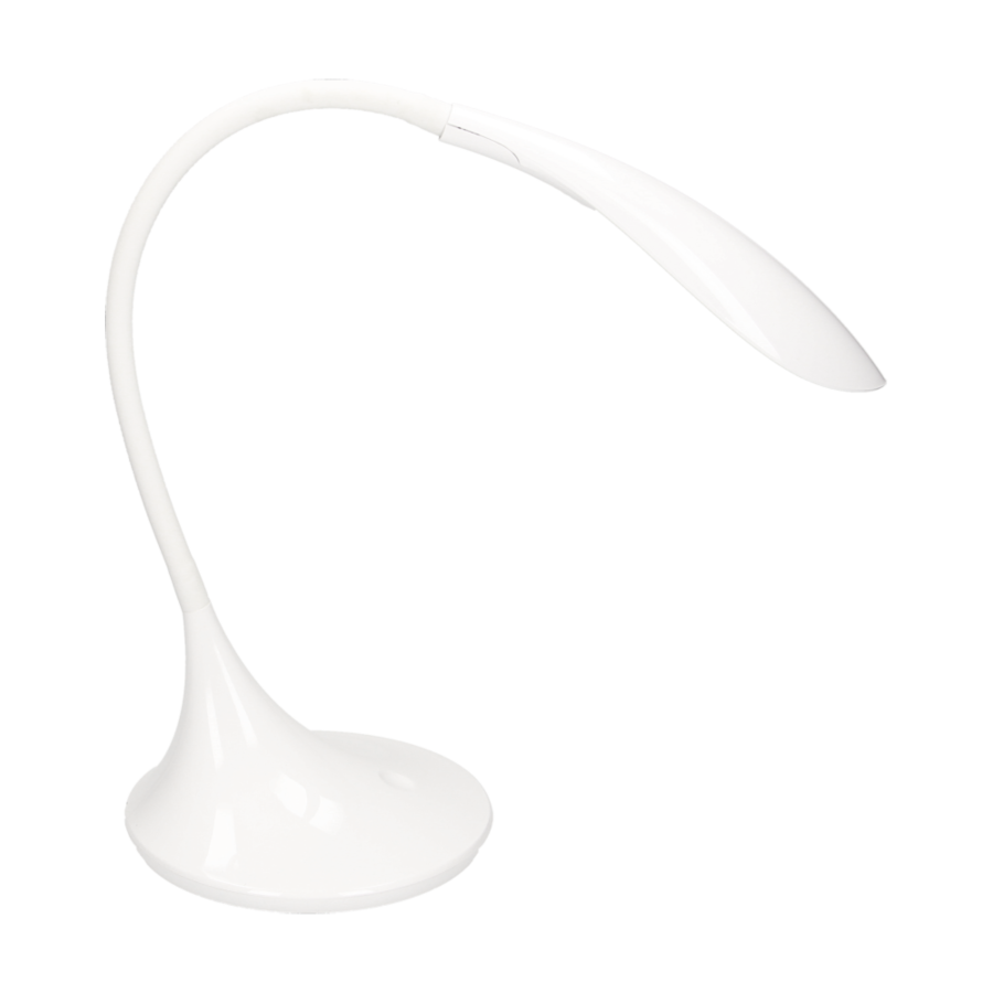 CIRRUS LED 4,5W, lampka biurkowa, 400lm, 3000K, biała