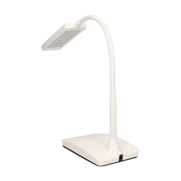 LED desk lamp TOPAZ, white