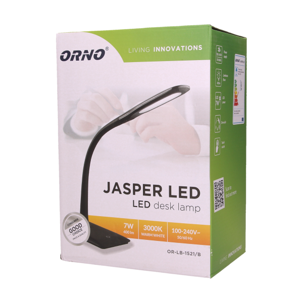 LED desk lamp JASPER, black