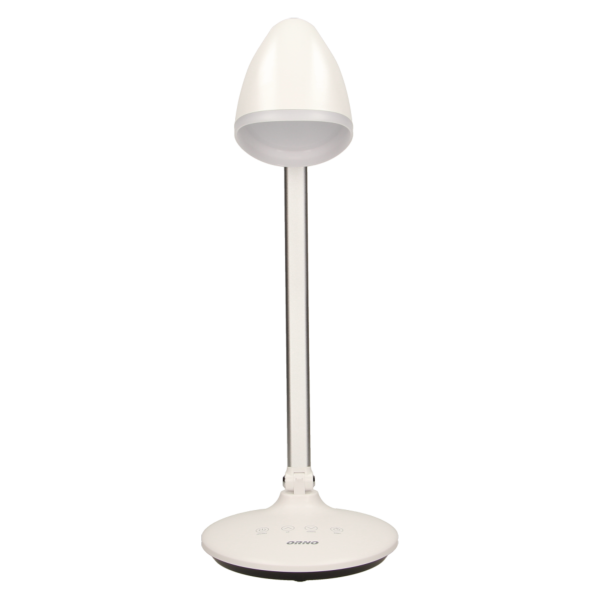 KALCYT LED 6W, lampka biurkowa, 200lm, 4000K, wyłącznik czasowy, biała