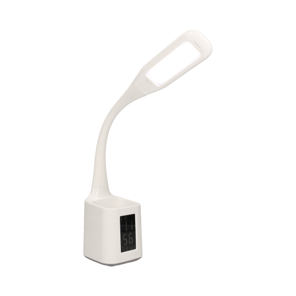 LED desk lamp KORAL with LCD display and pen holder, 6W