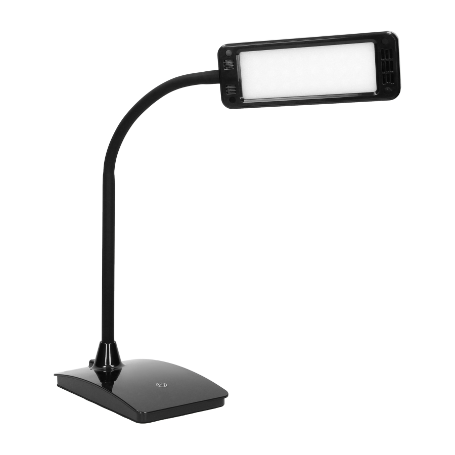 TOPAZ LED DIM desk lamp with dimmer, 6W, 3000K, black