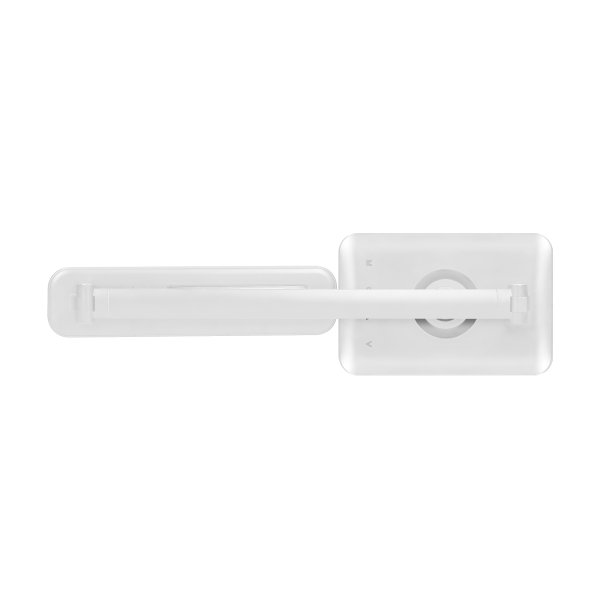WIRLE LED 7W Lampka biurkowa z ładowarką indukcyjną i usb. 390lm, 3000-4000-6000K, zmiana temperatury barwowej i funkcja ściemniania, biała