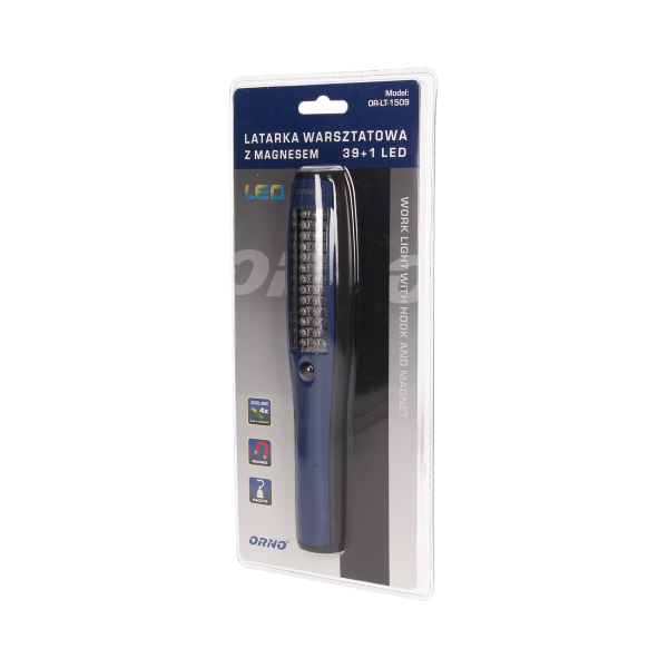 LED workshop lamp with magnet