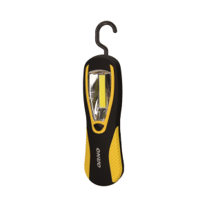 Latarka warsztatowa LED COB 3W, 200lm, 3 x AA magnes, haczyk