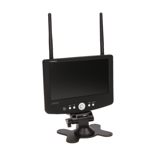 System do monitoringu 4-kanałowy, bezprzewodowy CCTV, monitor LCD 7"