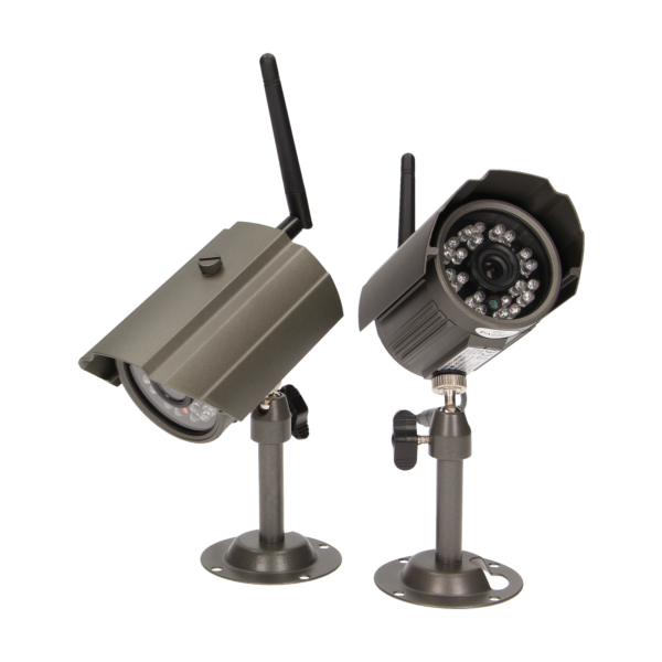 System do monitoringu 4-kanałowy, bezprzewodowy CCTV, monitor LCD 7"