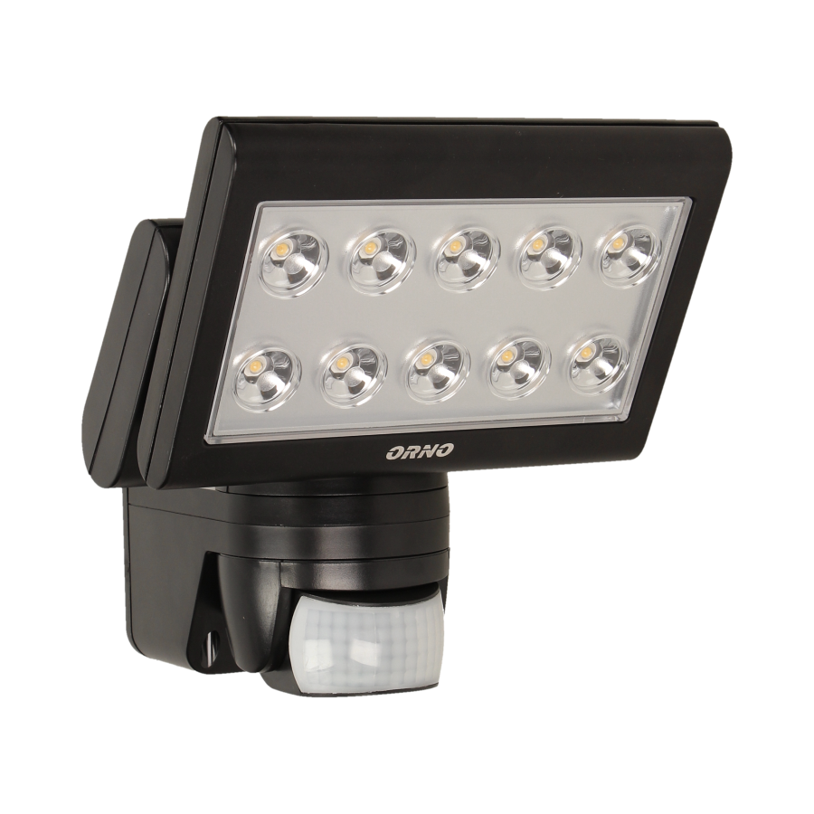 LED floodlight SIROCCO with motion sensor