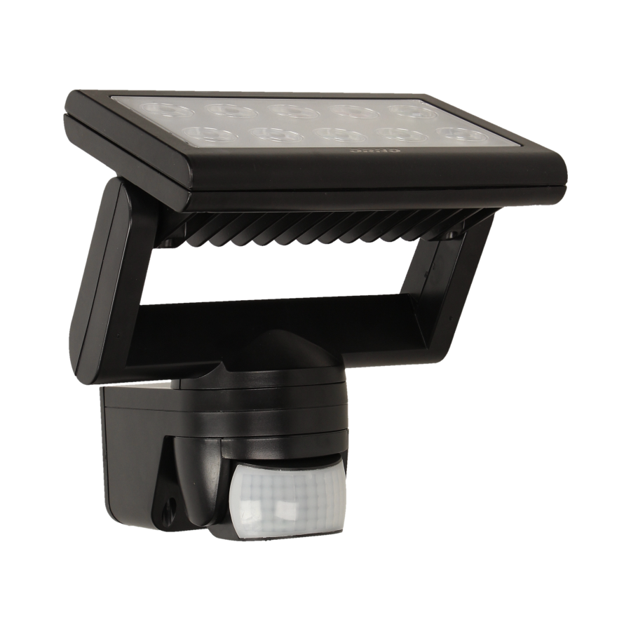 LED floodlight SIROCCO with motion sensor