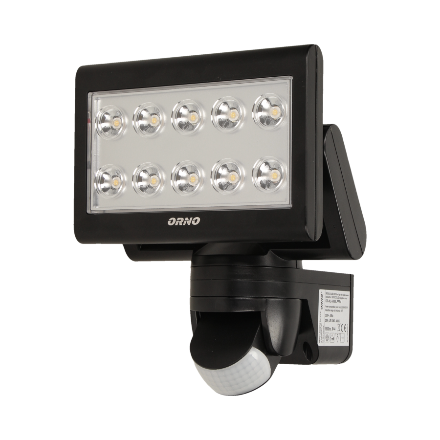 LED floodlight SIROCCO with motion sensor