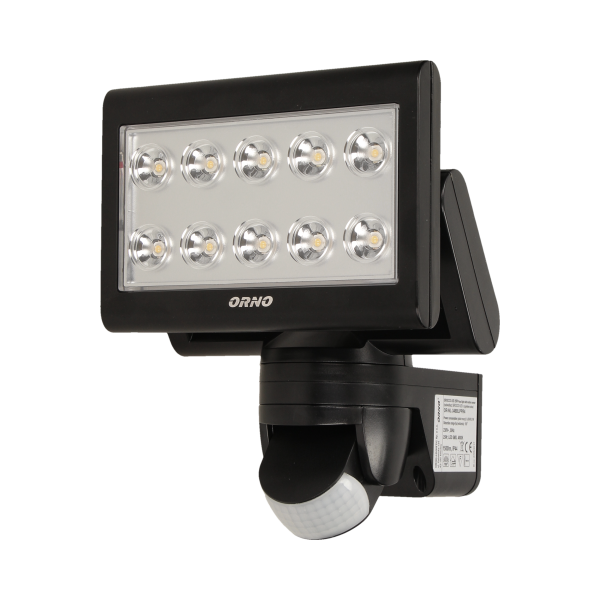 LED floodlight SIROCCO with motion sensor