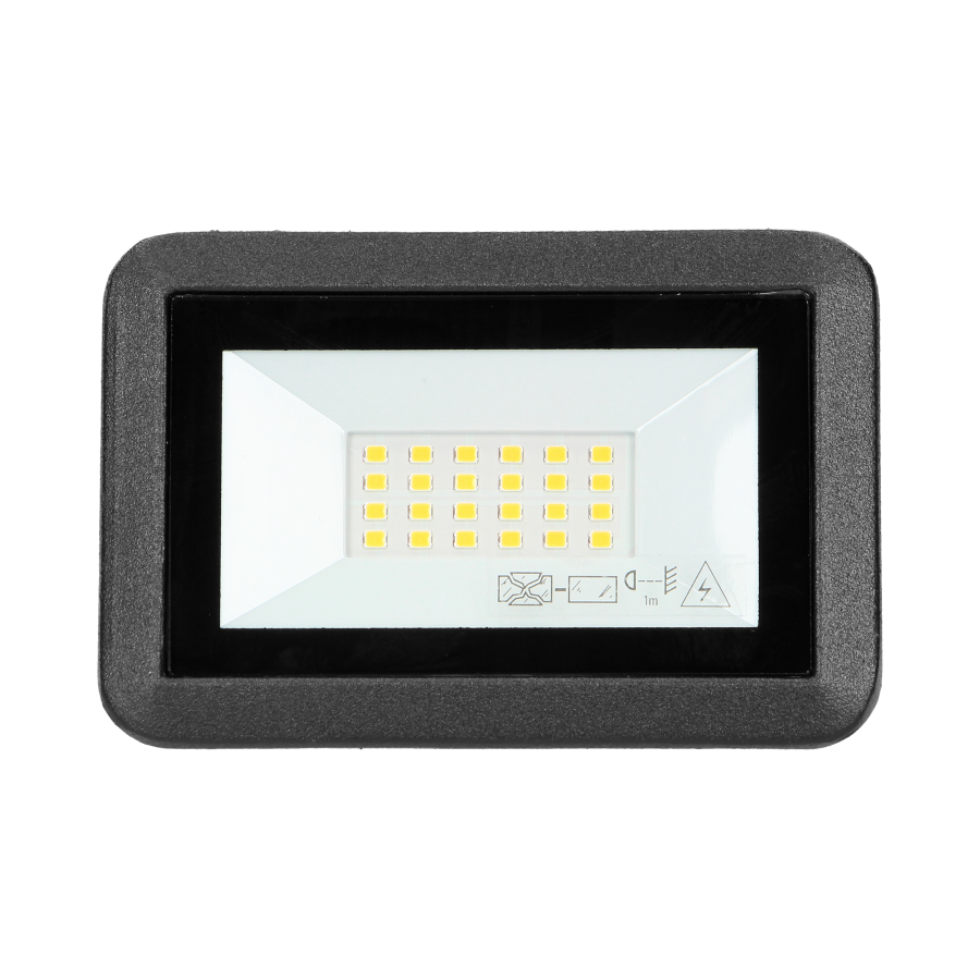 BULLED 20W naświetlacz 1600lm, IP65, 4000K, Alu+szkło