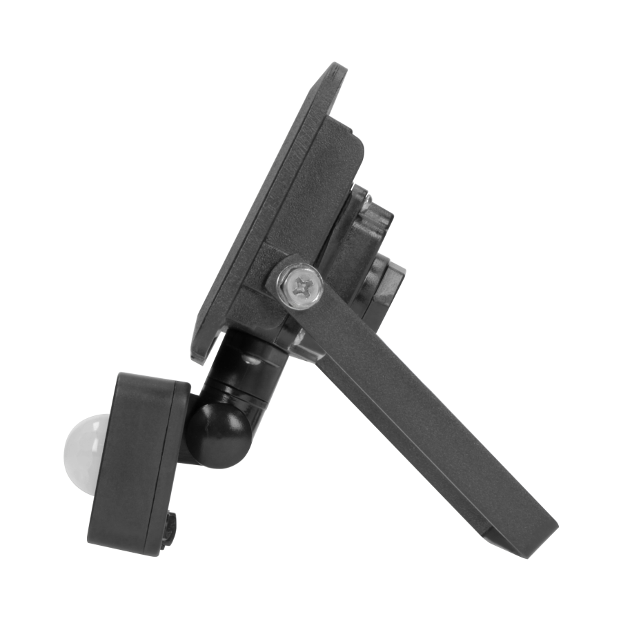 BULLED S 20W naświetlacz z PIR, 1600lm, IP44, 4000K, Alu+szkło