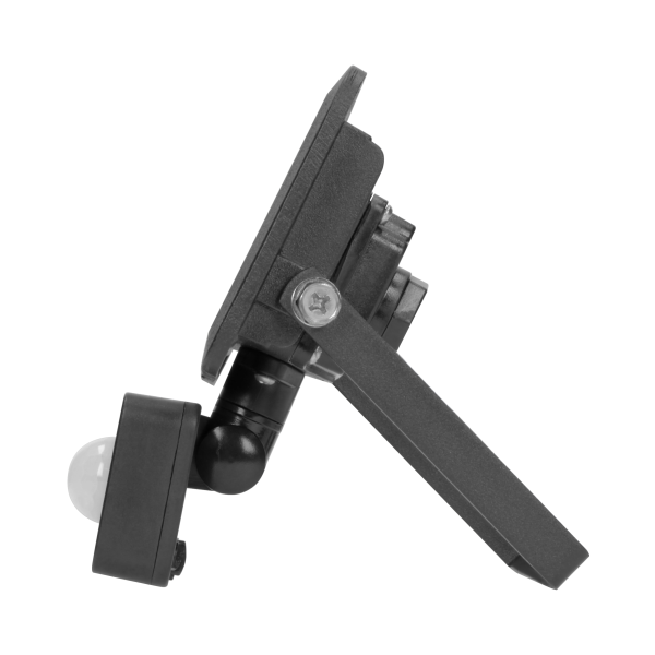 BULLED S 20W naświetlacz z PIR, 1600lm, IP44, 4000K, Alu+szkło