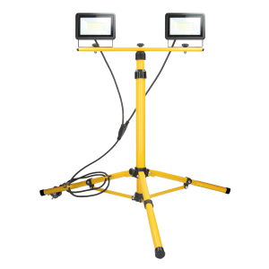 BULLED set of two floodlights 30W with double tripod and 2m cable