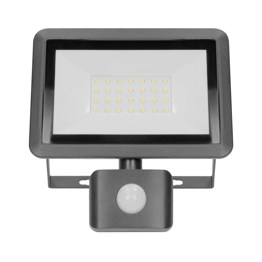 BULLED S floodlight 30W with PIR sensor