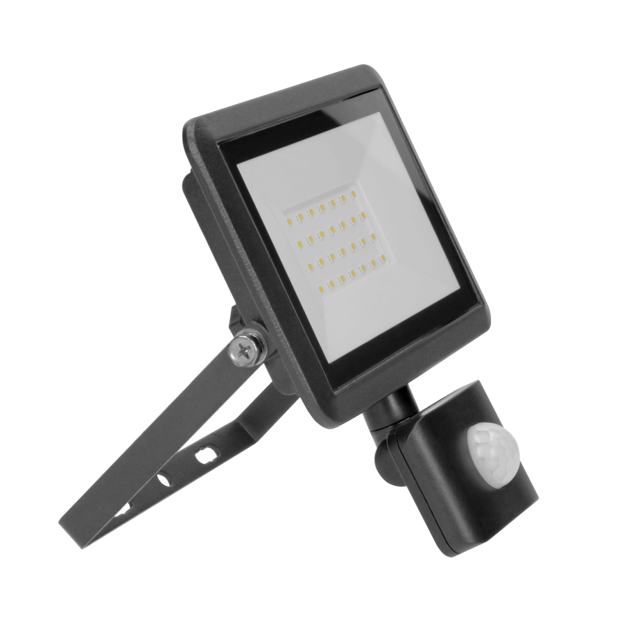 BULLED S floodlight 30W with PIR sensor