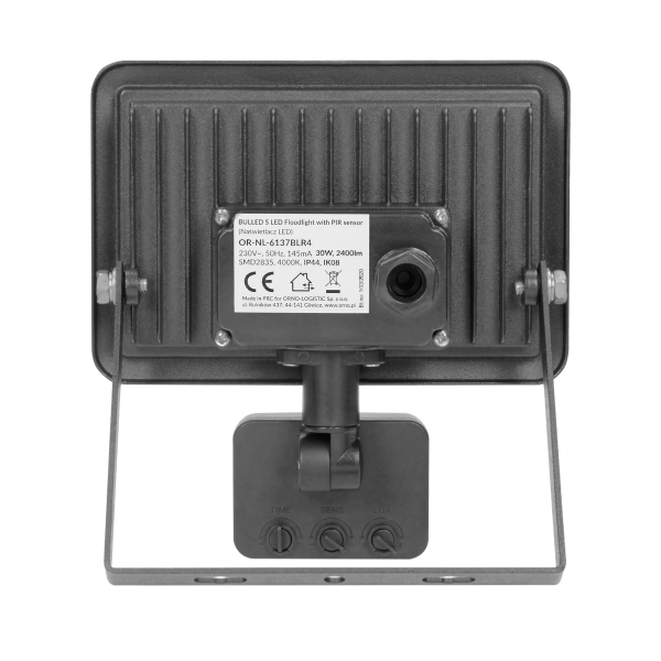 BULLED S floodlight 30W with PIR sensor