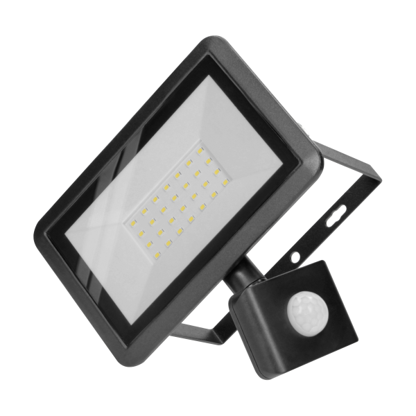 BULLED S floodlight 30W with PIR sensor