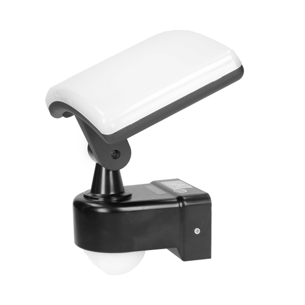 TOS LED garden floodlight with PIR motion sensor 240°, 30W, black