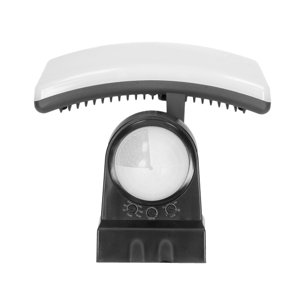 TOS LED garden floodlight with PIR motion sensor 240°, 30W, black