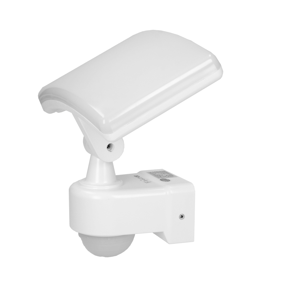 TOS LED garden floodlight with PIR motion sensor 240°, 30W, white