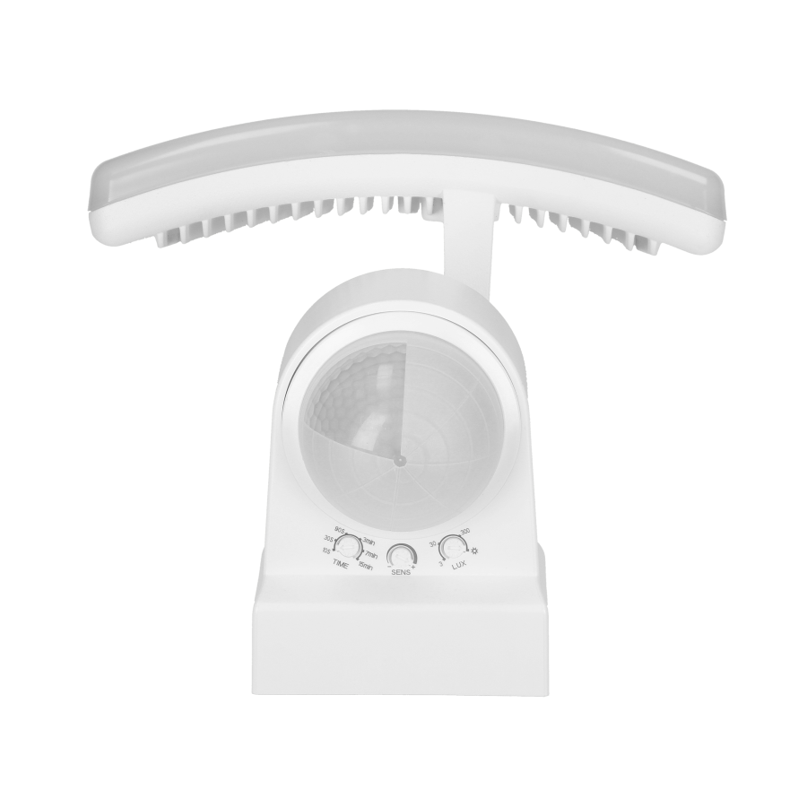 TOS LED 30W naświetlacz ogrodowy z PIR, 2200lm, IP65, 4000K, PC, biały