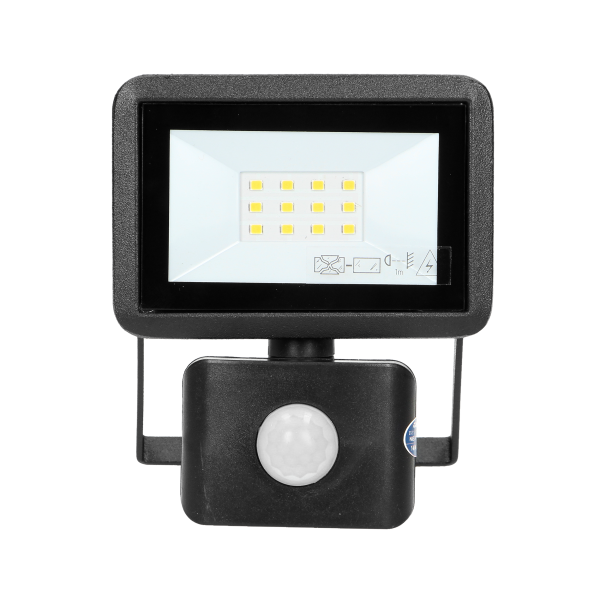 BULLED S LED floodlight with PIR motion sensor, 10W