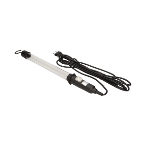 LED workshop lamp, 8.5W, 500lm, IP44, 6000K, 2x0.75mm² wire - 5m