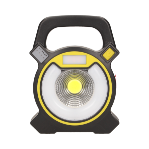 GIOVIA LED 5W naświetlacz roboczy z akumulatorem, 300lm, IP44, 6000K, 2x1200mAh, z ładowarką USB i funkcją power bank