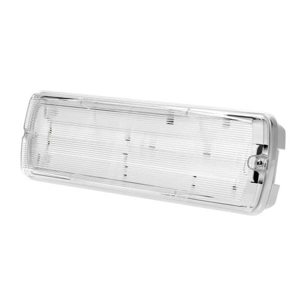 Oprawa sieciowo-awaryjna METU LED 2,7W, 3H, IP65, 6000K