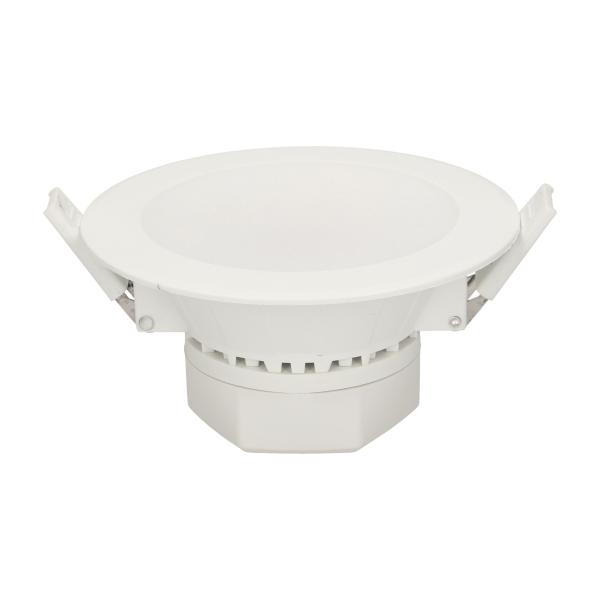 AURA LED 10W, oprawa downlight, podtynkowa, 850lm, 3000K, biała, wbudowany zasilacz LED