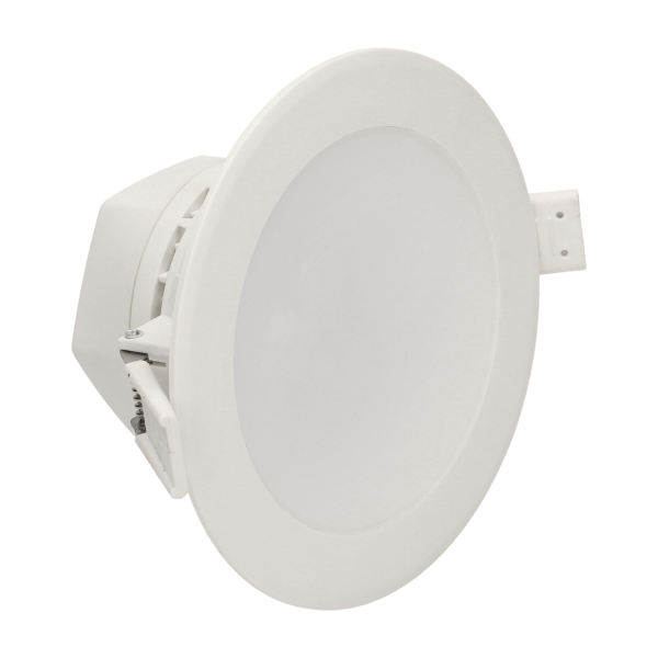 AURA LED 10W, oprawa downlight, podtynkowa, 850lm, 3000K, biała, wbudowany zasilacz LED