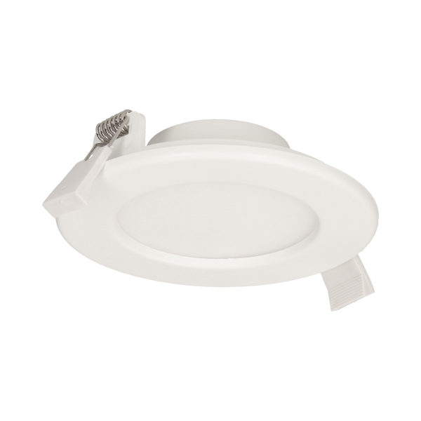 EURUS LED 9W, oprawa downlight, podtynkowa, okrągła, 480lm, 4000K, biała, wbudowany zasilacz LED