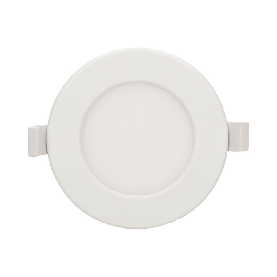 EURUS LED 9W, oprawa downlight, podtynkowa, okrągła, 480lm, 4000K, biała, wbudowany zasilacz LED