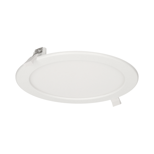 EURUS LED 18W, oprawa downlight, podtynkowa, okrągła, 1300lm, 4000K, biała, wbudowany zasilacz LED