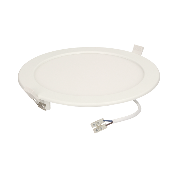 EURUS LED 18W, oprawa downlight, podtynkowa, okrągła, 1300lm, 4000K, biała, wbudowany zasilacz LED