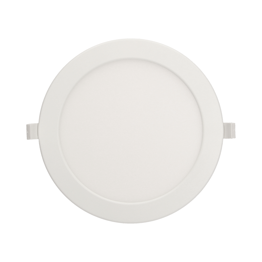 EURUS LED 18W, oprawa downlight, podtynkowa, okrągła, 1300lm, 4000K, biała, wbudowany zasilacz LED