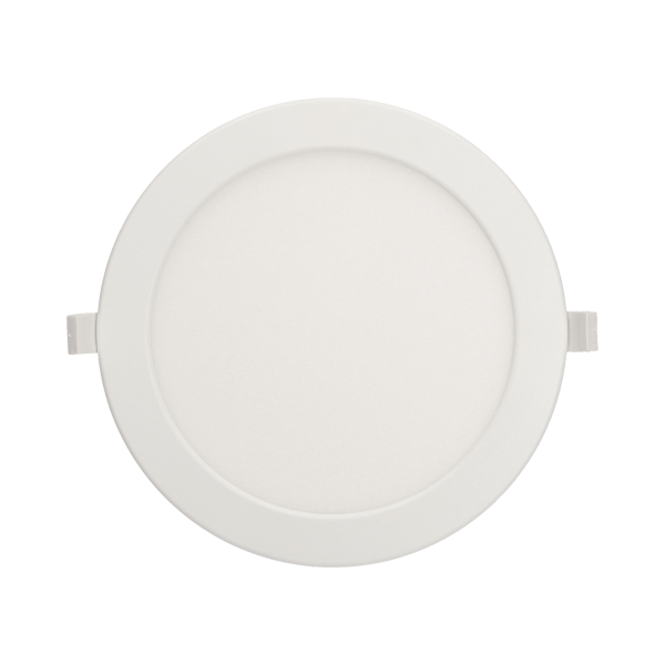 EURUS LED 18W, oprawa downlight, podtynkowa, okrągła, 1300lm, 4000K, biała, wbudowany zasilacz LED
