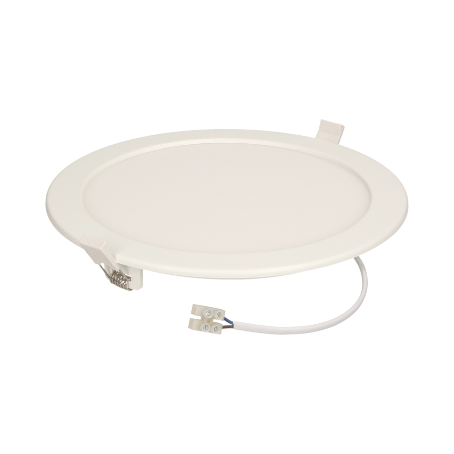 EURUS LED 20W, oprawa downlight, podtynkowa, okrągła, 1400lm, 4000K, biała, wbudowany zasilacz LED