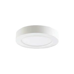 CITY LED 12W, oprawa downlight, natynkowa, okrągła, 780lm, 3000K, biała, wbudowany zasilacz LED