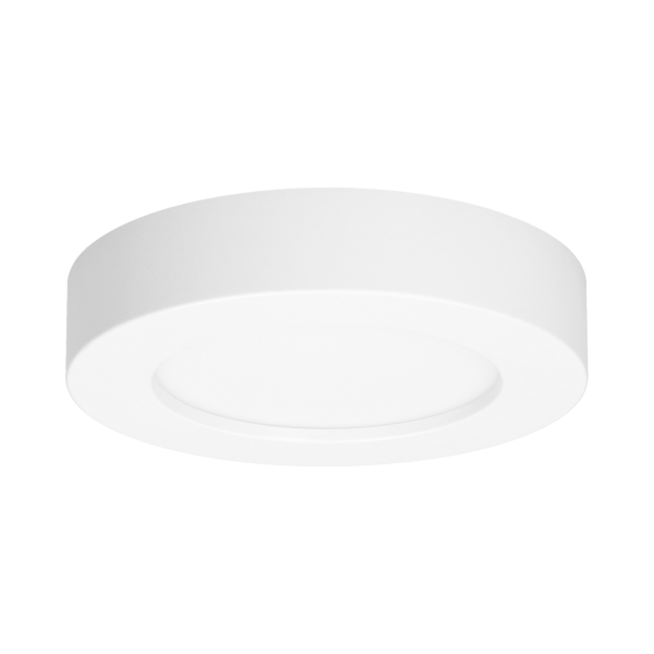CITY LED 18W, oprawa downlight, natynkowa, okrągła, 1300lm, 4000K, biała, wbudowany zasilacz LED