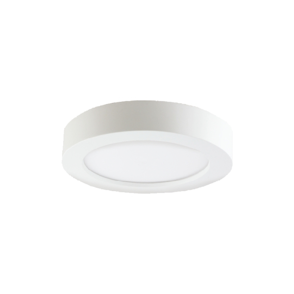 CITY LED 20W, oprawa downlight, natynkowa, okrągła, 1400lm, 3000K, biała, wbudowany zasilacz LED