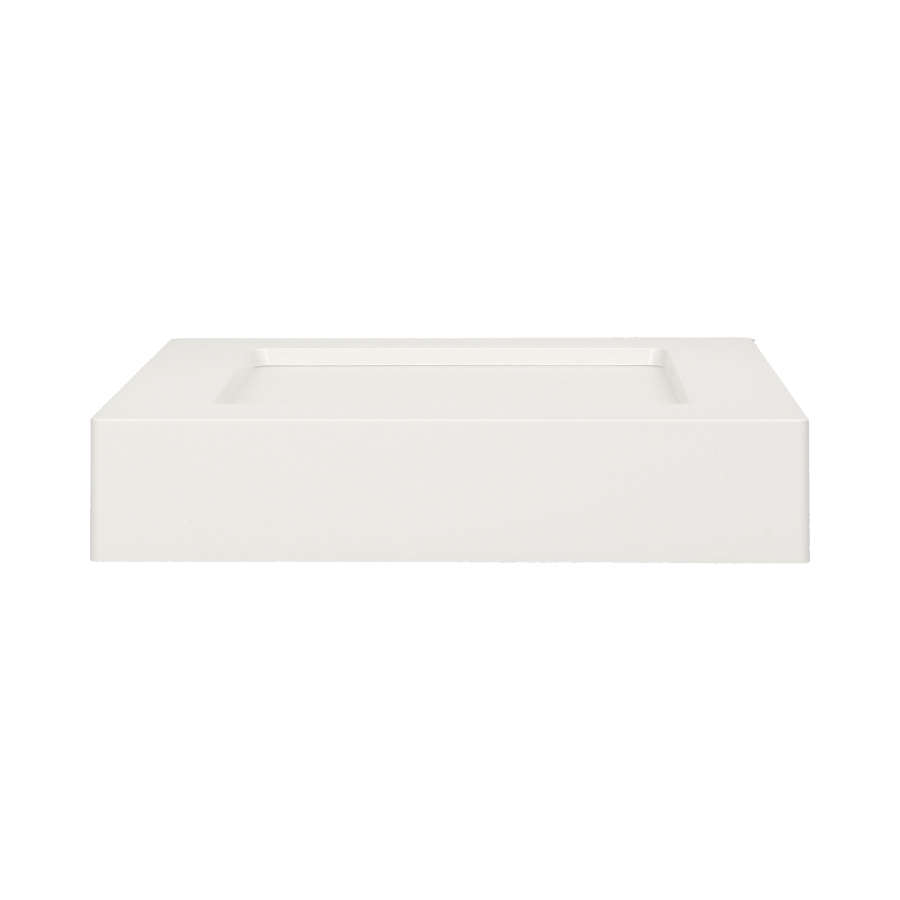 LETI LED 12W, oprawa downlight, natynkowa, kwadratowa, 780lm, 4000K, biała, wbudowany zasilacz LED