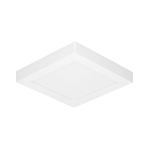 LETI LED 18W, oprawa downlight, natynkowa, kwadratowa, 1300lm, 3000K, biała, wbudowany zasilacz LED