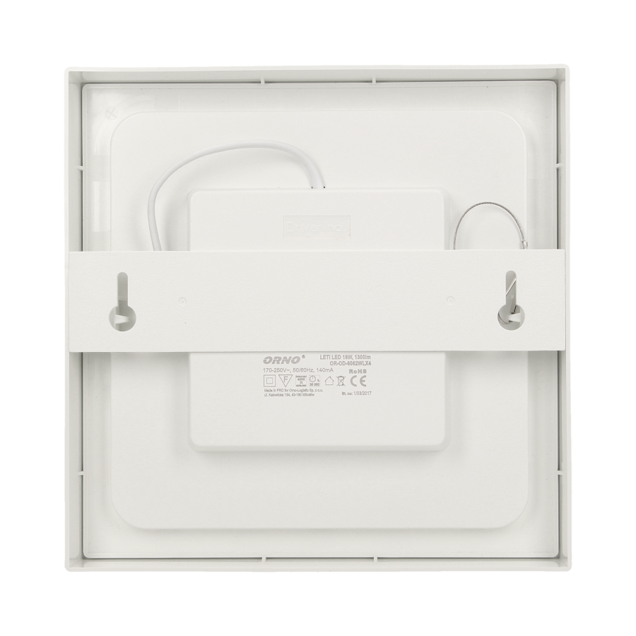 Surface mounted LED downlight LETI, 18W, 4000K