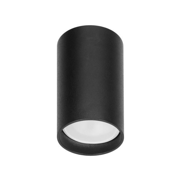 BARBRA DLR GU10 downlight max 50W, IP20, okrągły, czarny, aluminium